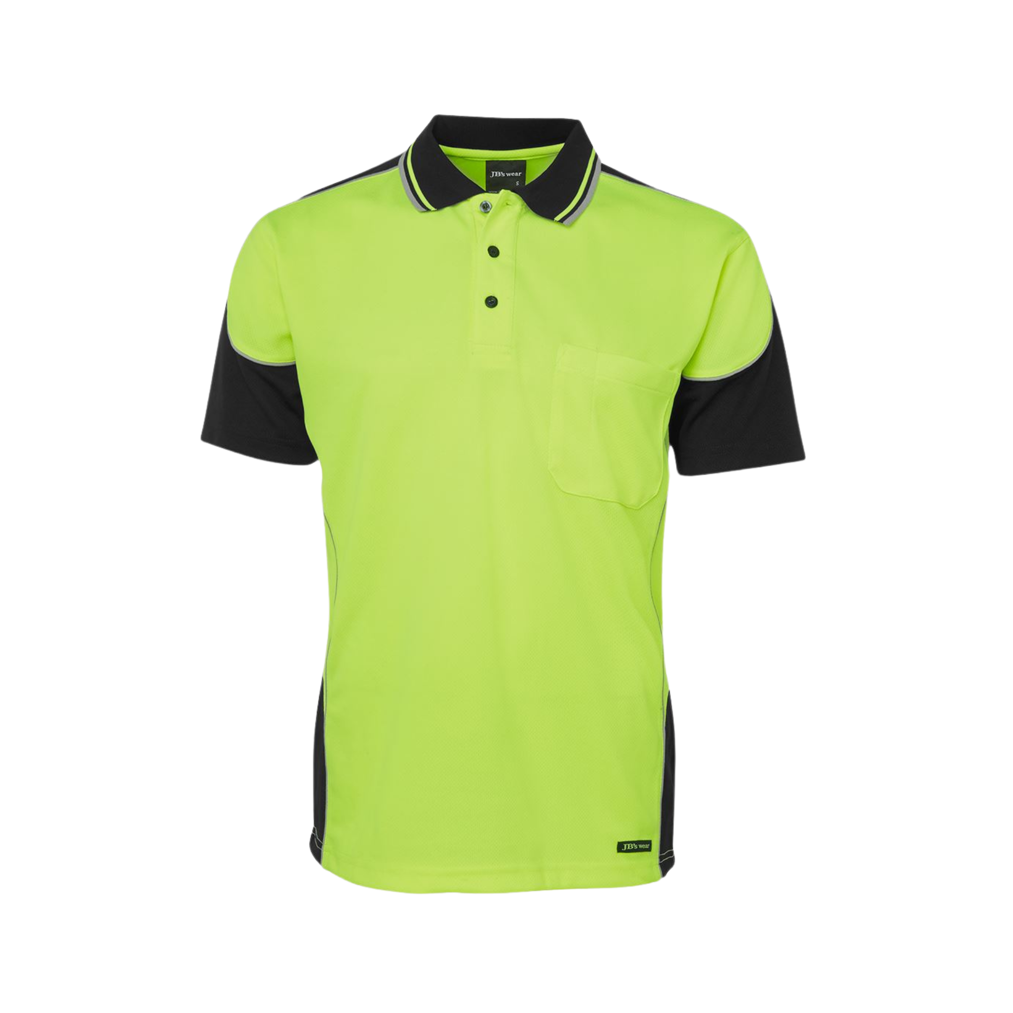 JB'S HI VIS CONTRAST PIPING POLO