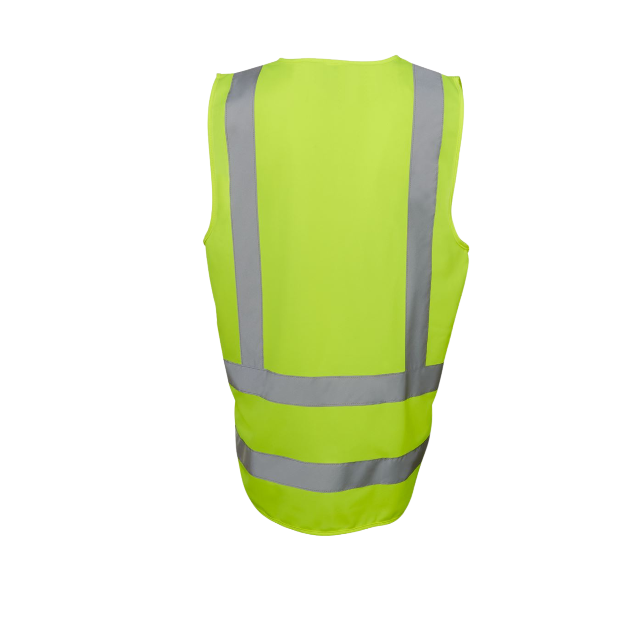 JB'S HI VIS ZIP DROP TAIL H PATTERN (D+N) VEST