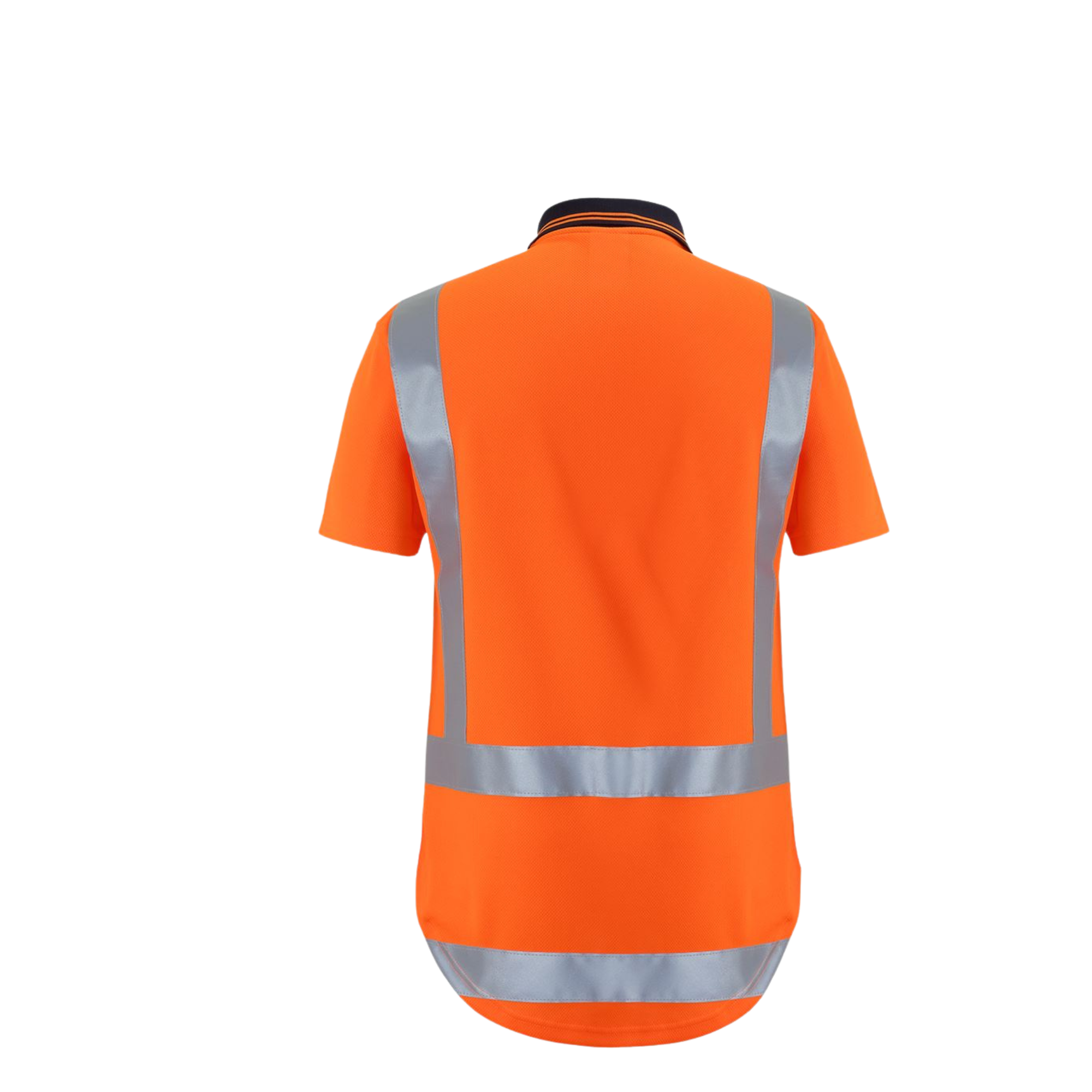 JB'S HI VIS (D+N) S/S NON CUFF TTMC-W17 TRADITIONAL POLO