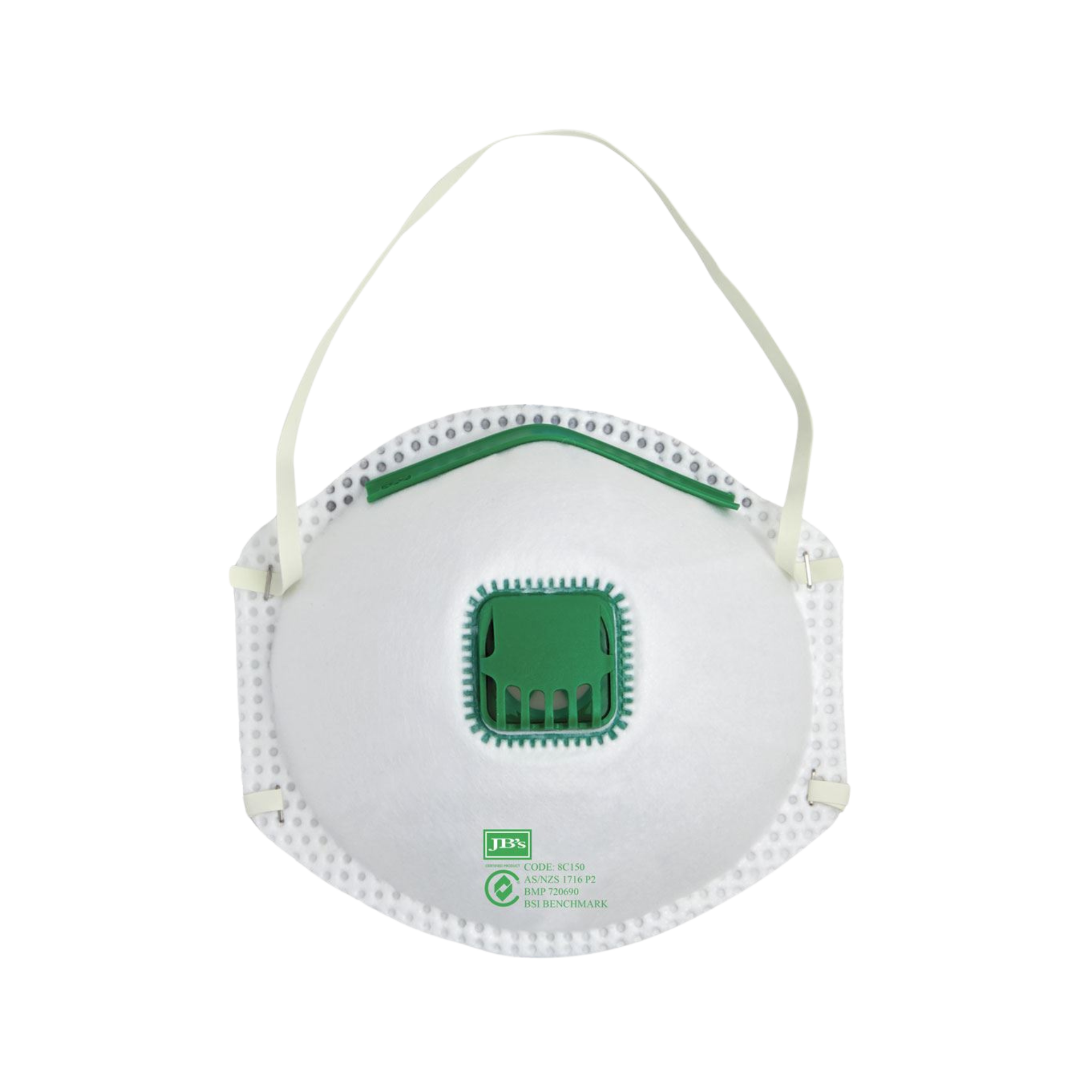 JB'S P2 RESPIRATOR WITH VALVE (12 PACK)