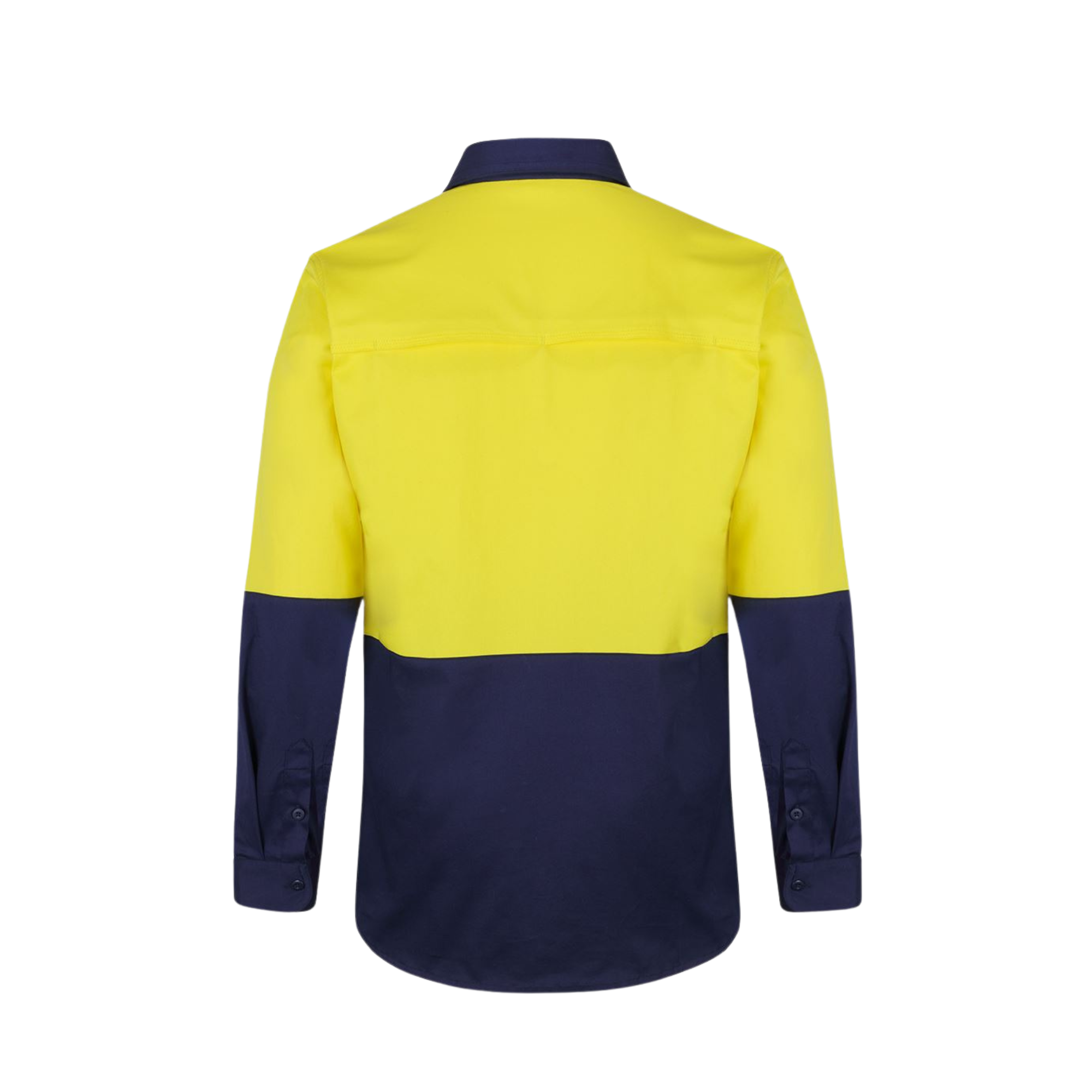 JB'S HI VIS L/S STRETCH WORK SHIRT