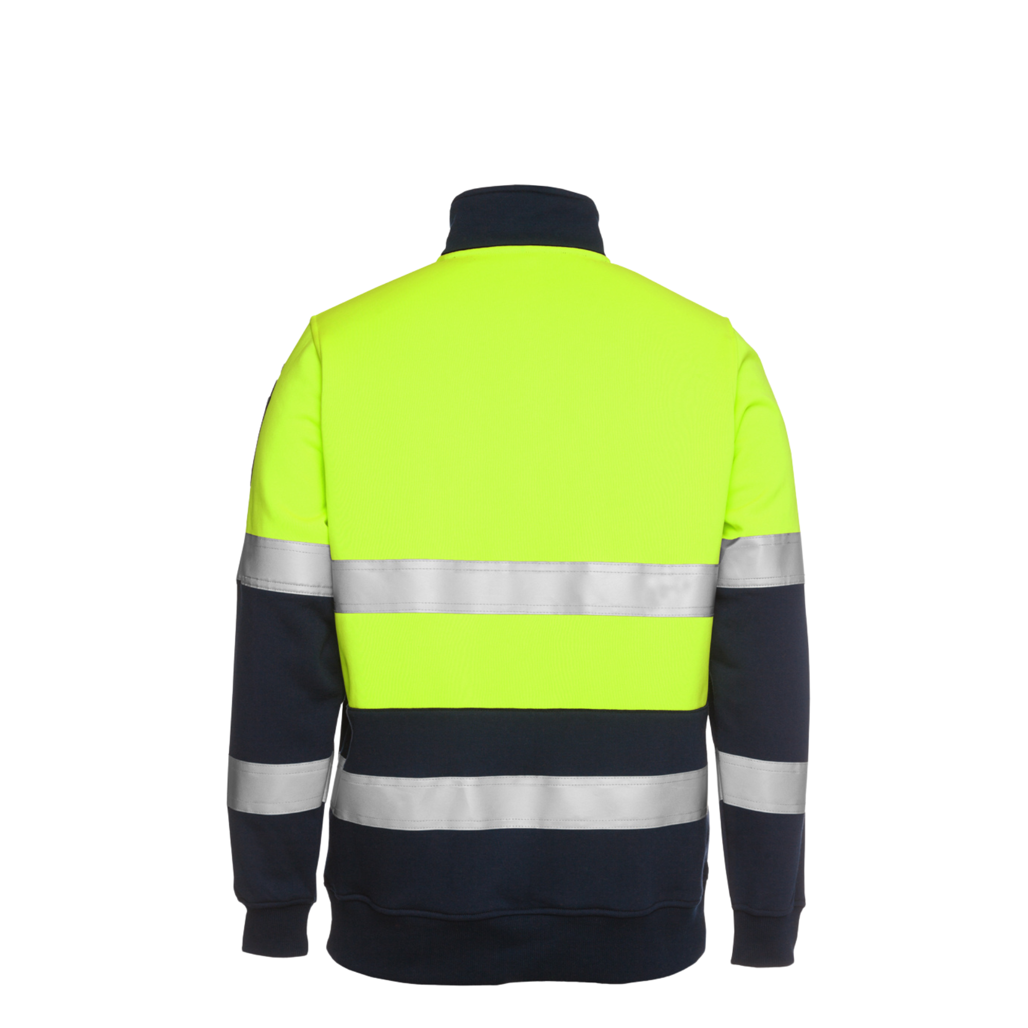 JB'S HI VIS (D+N) 1/2 ZIP FLEECY SWEAT