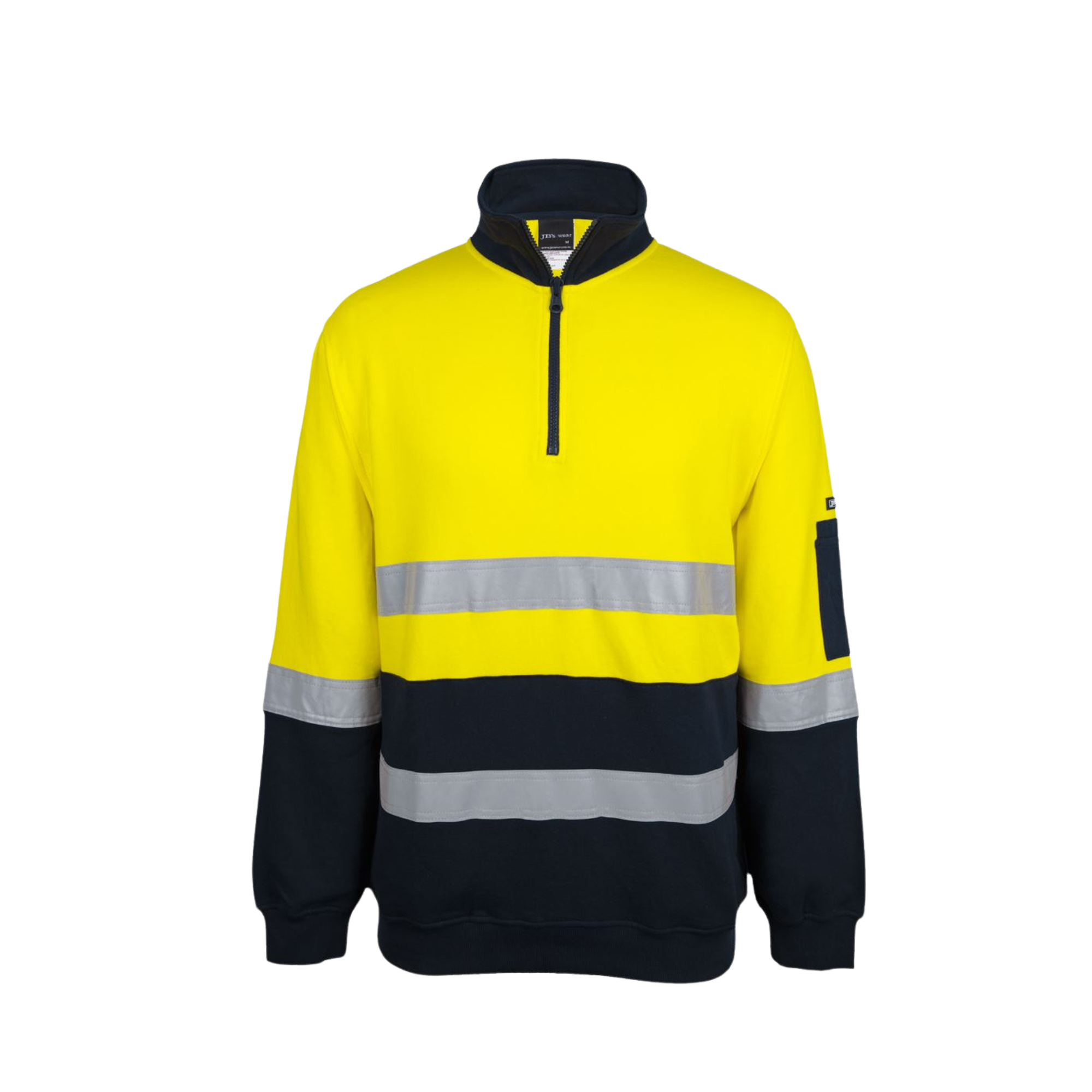 JB'S HV (D+N) 310 COTTON 1/2 ZIP FLEECE