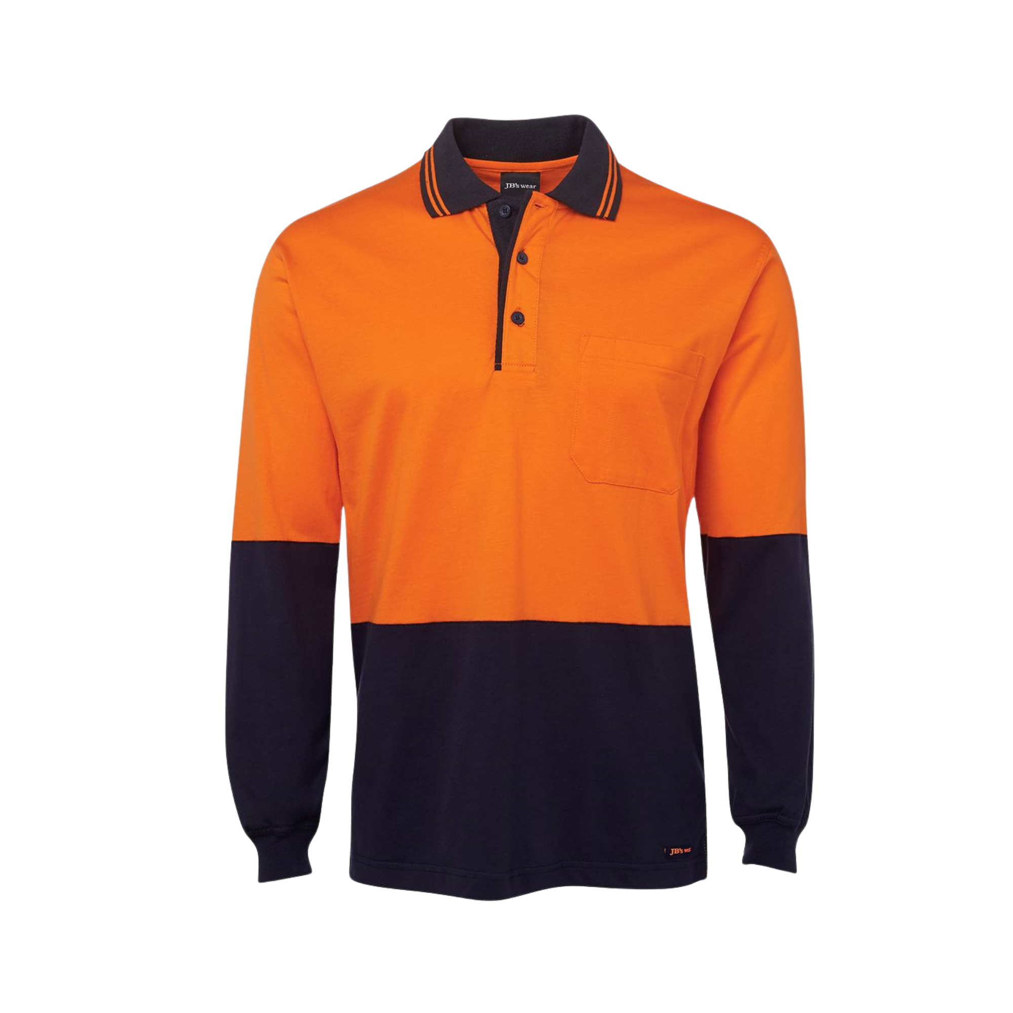 JB'S HI VIS L/S COTTON POLO