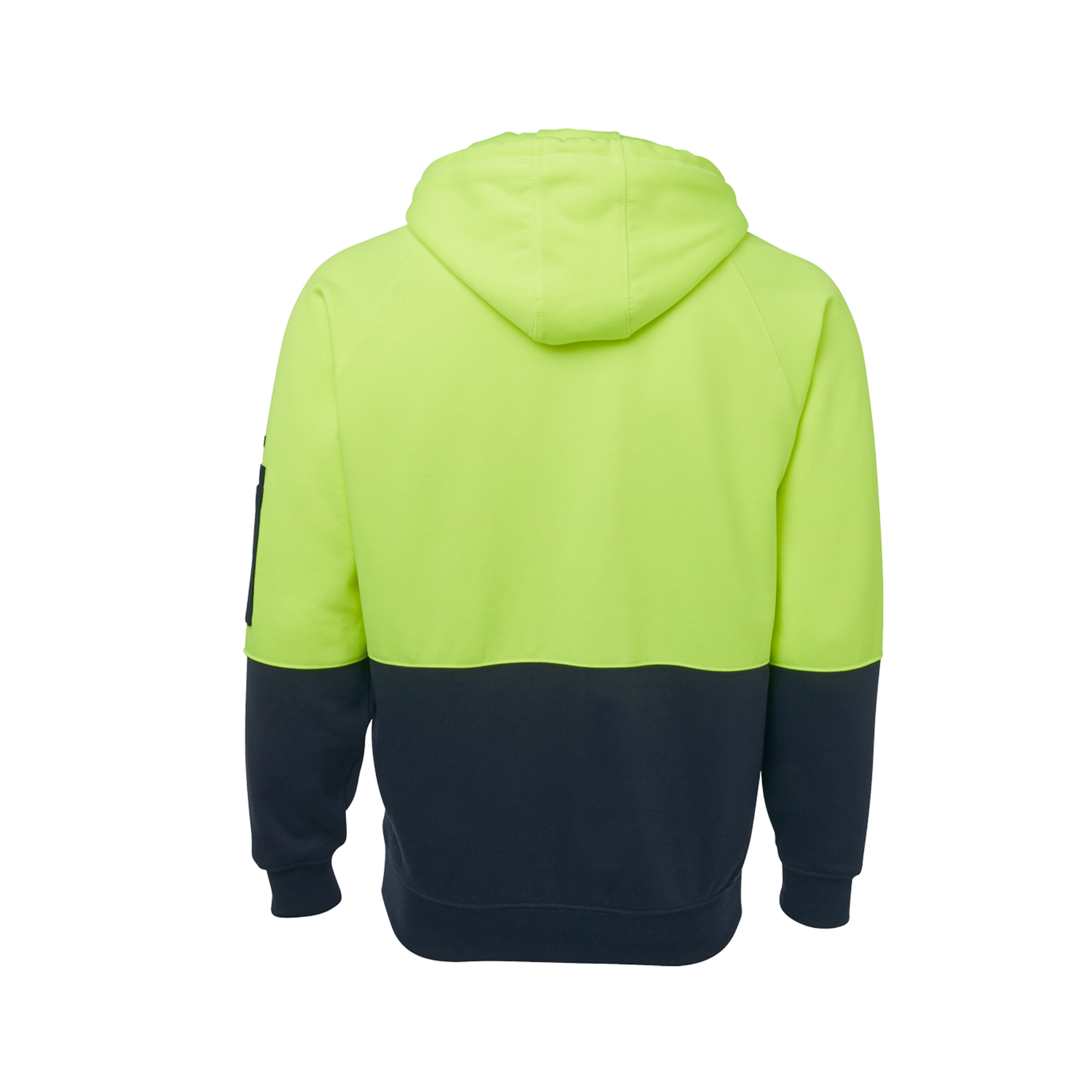 JB'S HI VIS FULL ZIP FLEECY HOODIE