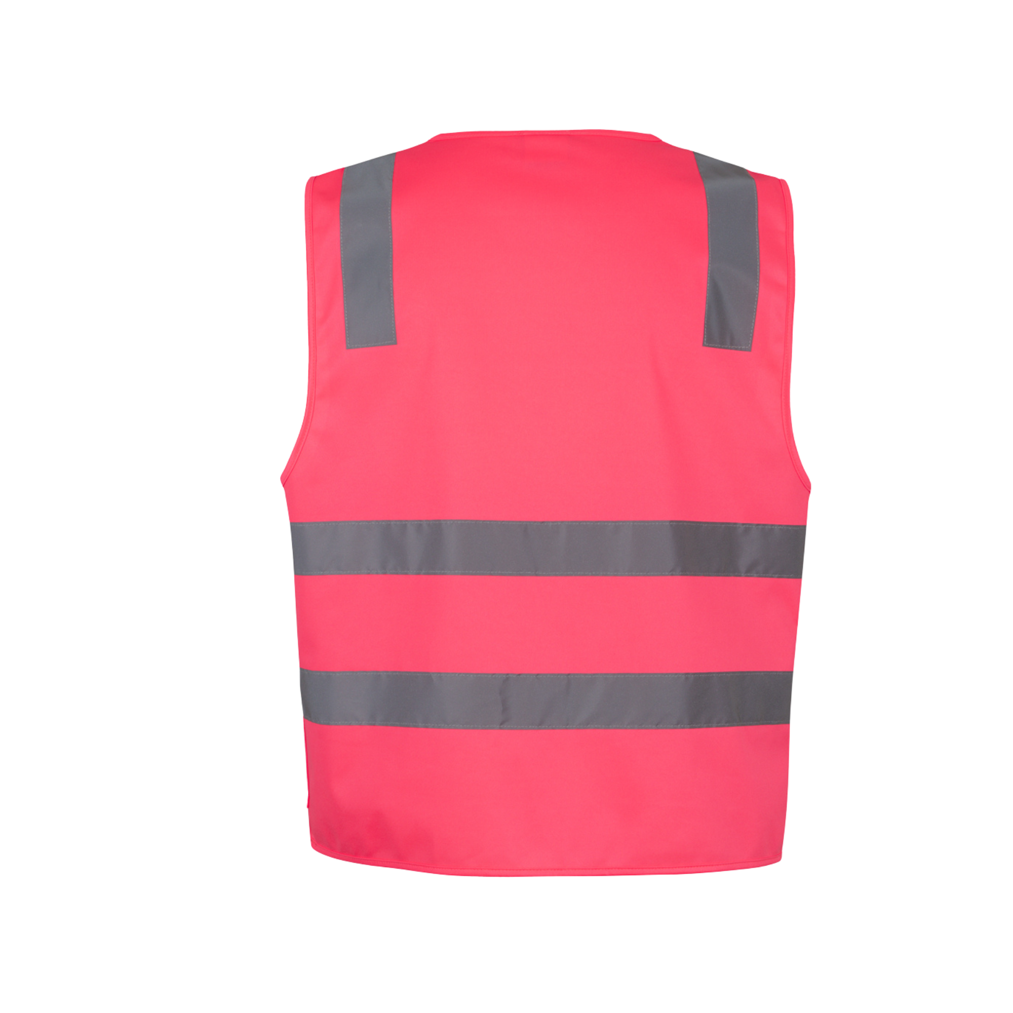 JB'S HI VIS (D+N) ZIP SAFETY VEST