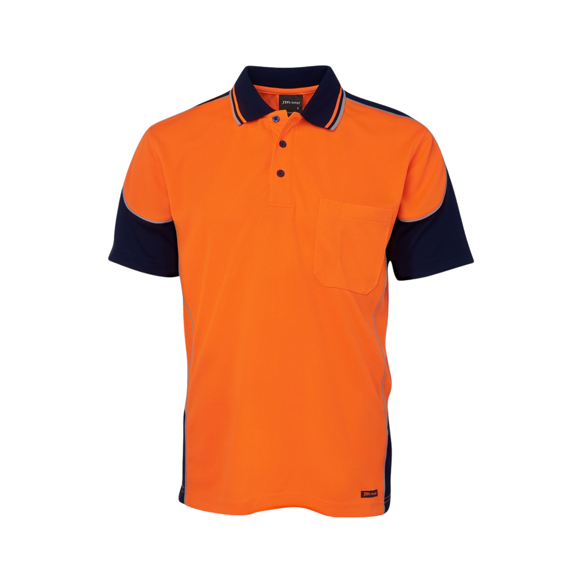 JB'S HI VIS CONTRAST PIPING POLO