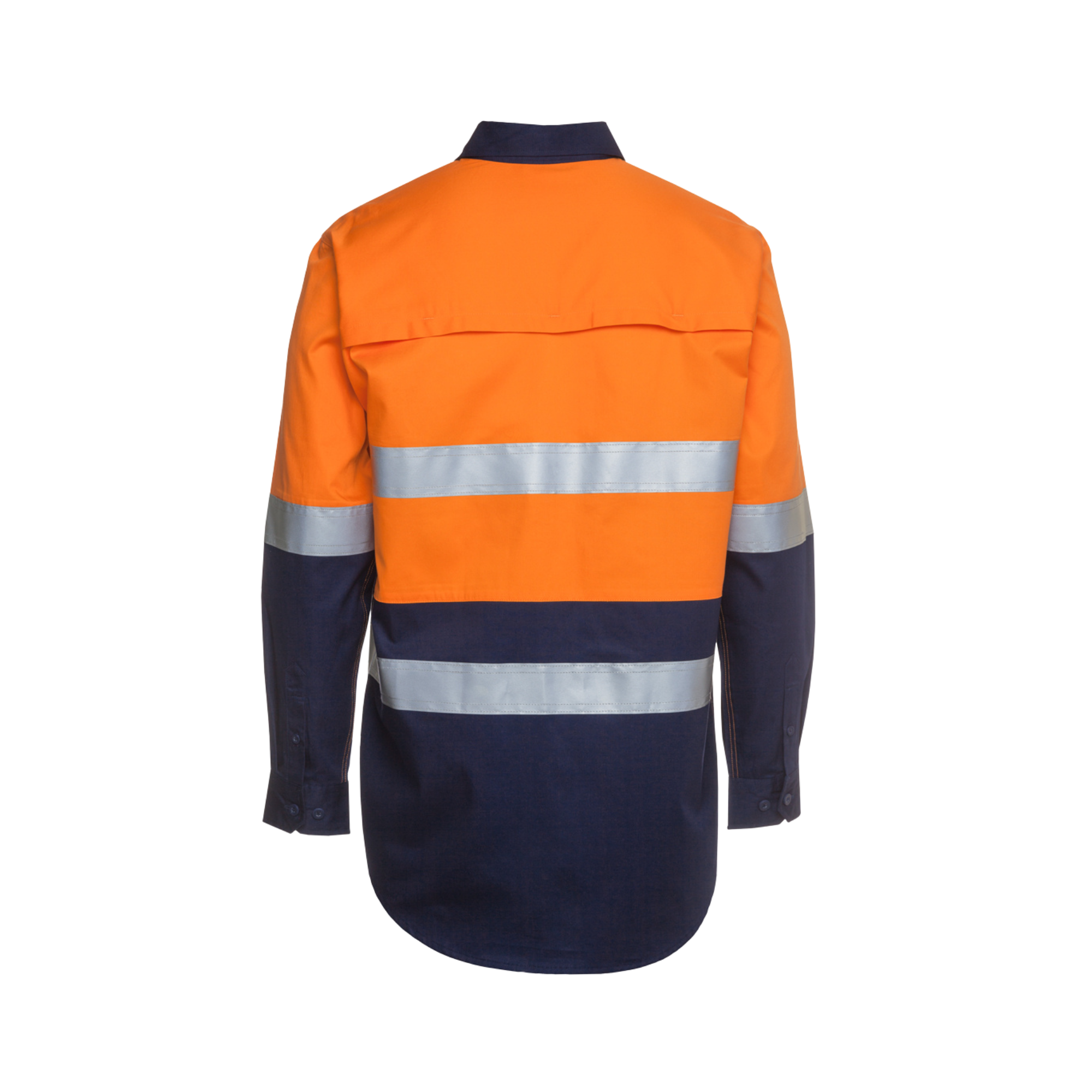 JB'S HI VIS L/S (D+N) 150G WORK SHIRT