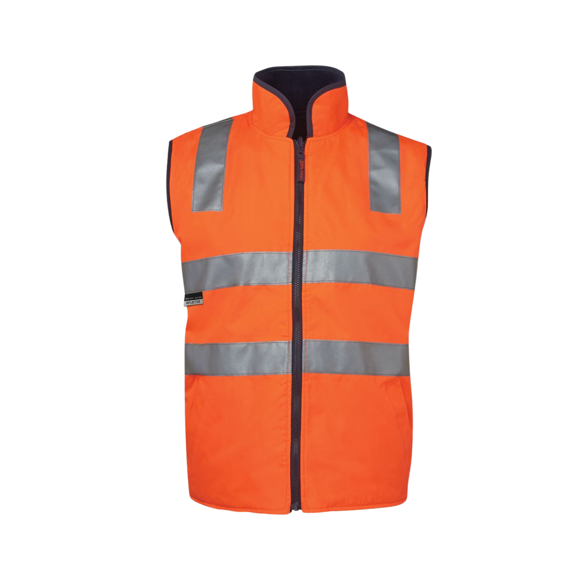 JB'S HI VIS 4602.1 (D+N) REVERSIBLE VEST