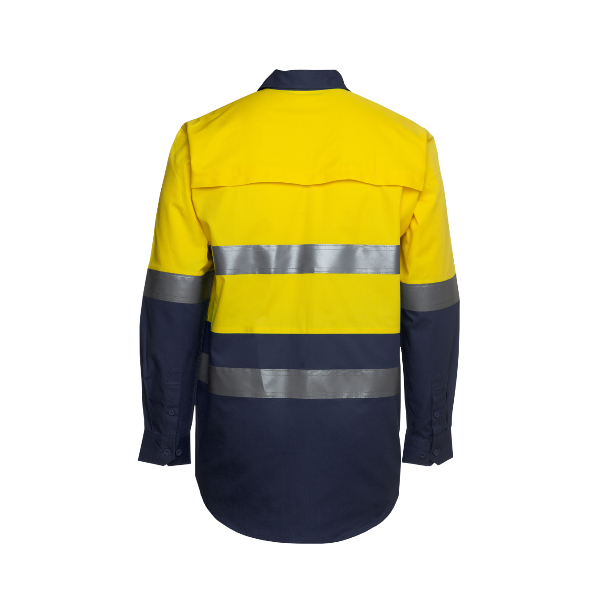 JB'S HI VIS L/S (D+N) 150G WORK SHIRT