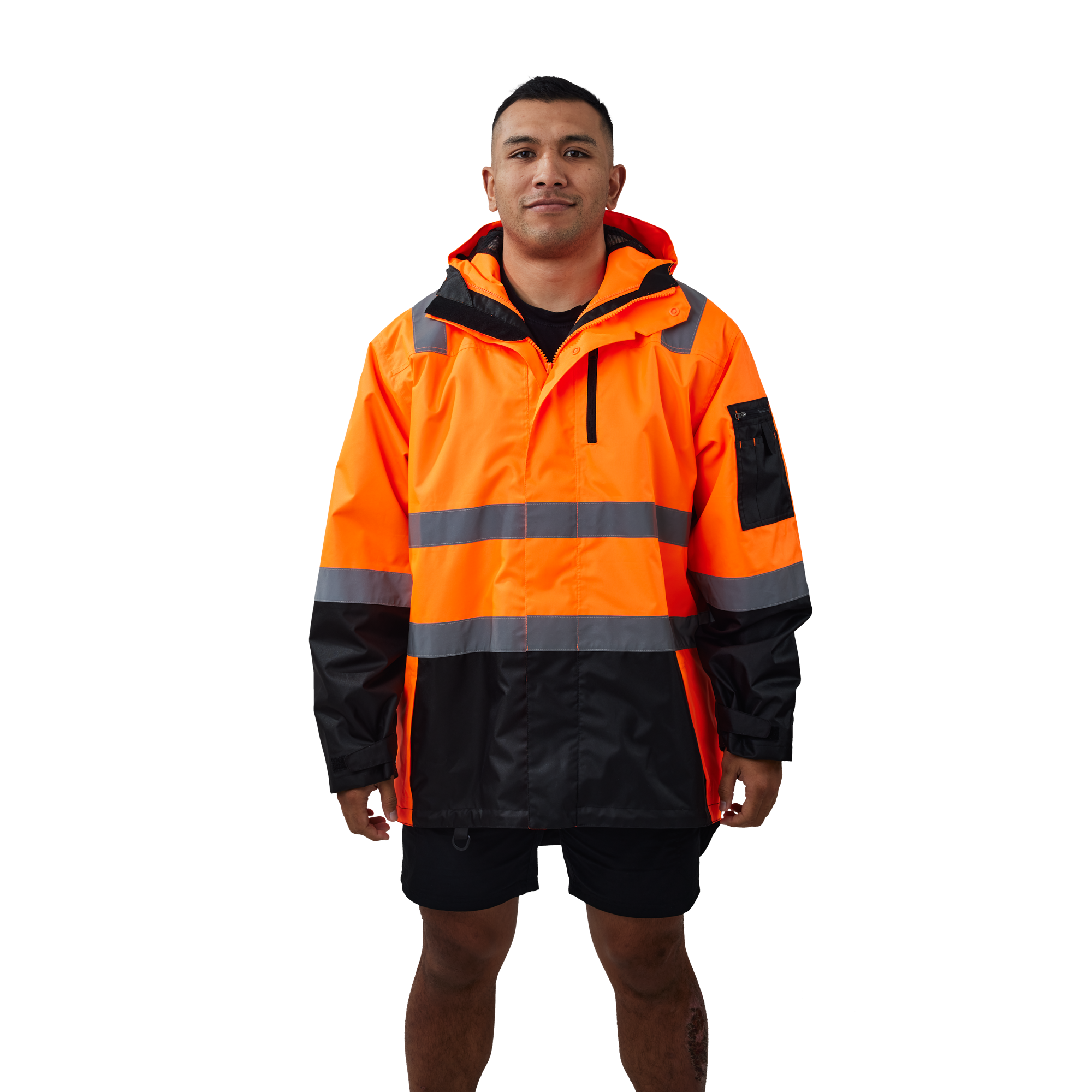WALTYN HI VIS REFLECTIVE WATERPROOF JACKET