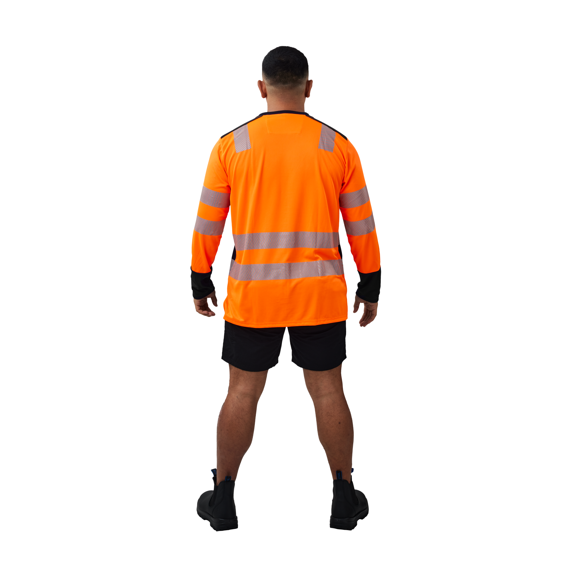 WALTYN HI VIS REFLECTIVE LONG SLEEVE T-SHIRT