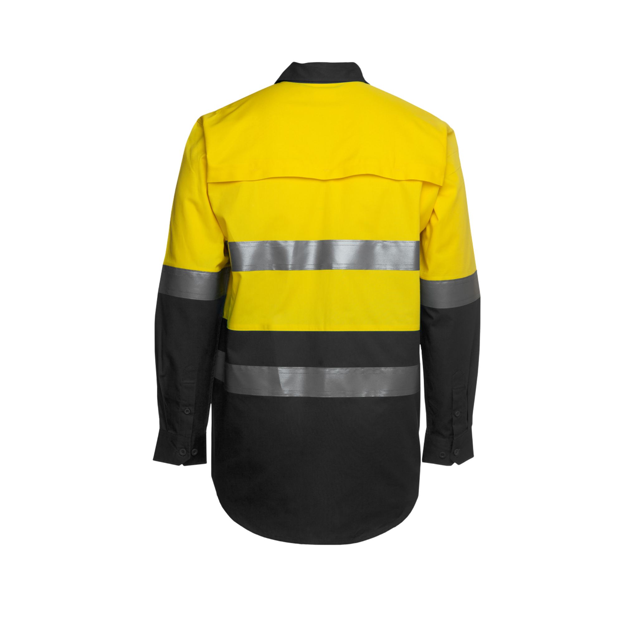 JB'S HI VIS L/S (D+N) 150G WORK SHIRT