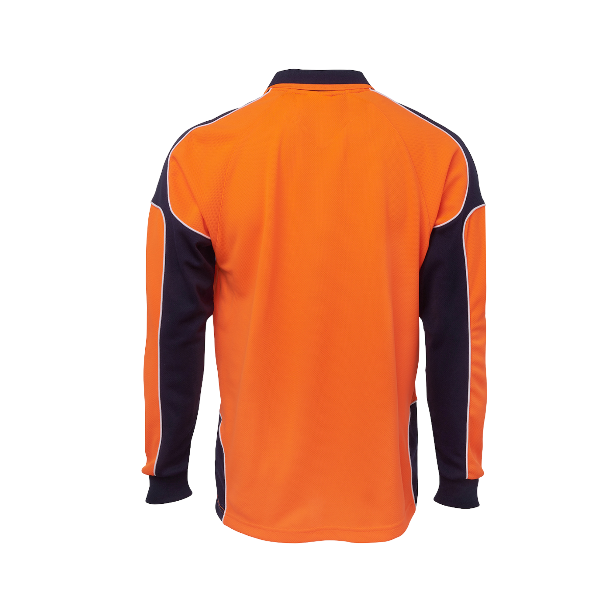 JB'S HI VIS L/S ARM PANEL POLO
