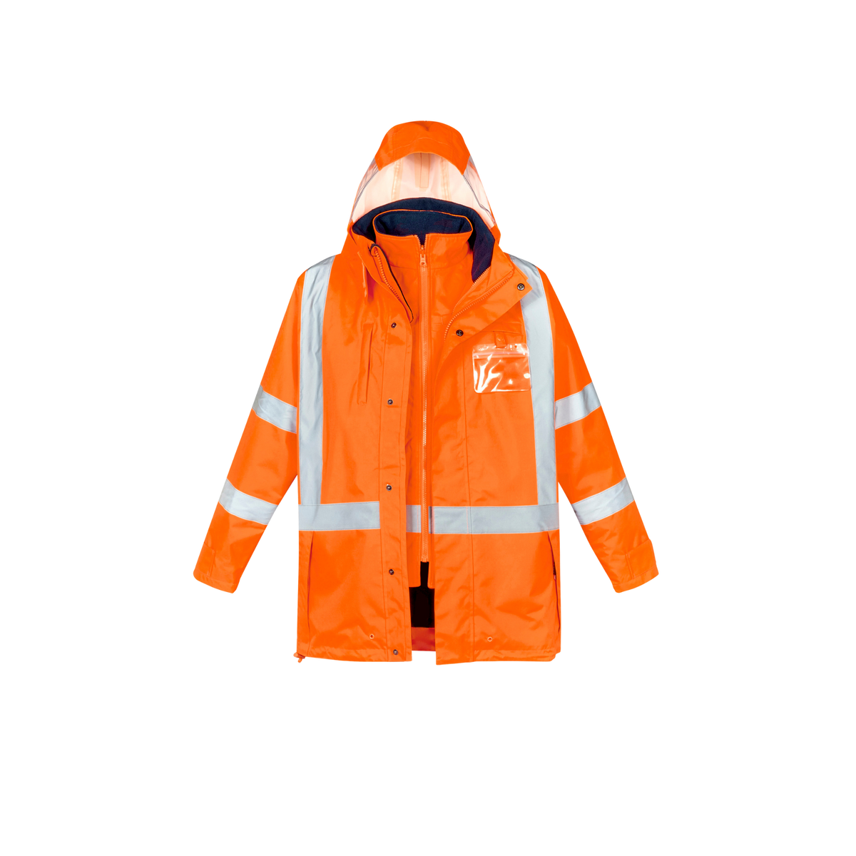 SYZMIK TTMC-W17 X BACK 4 IN 1 WATERPROOF JACKET