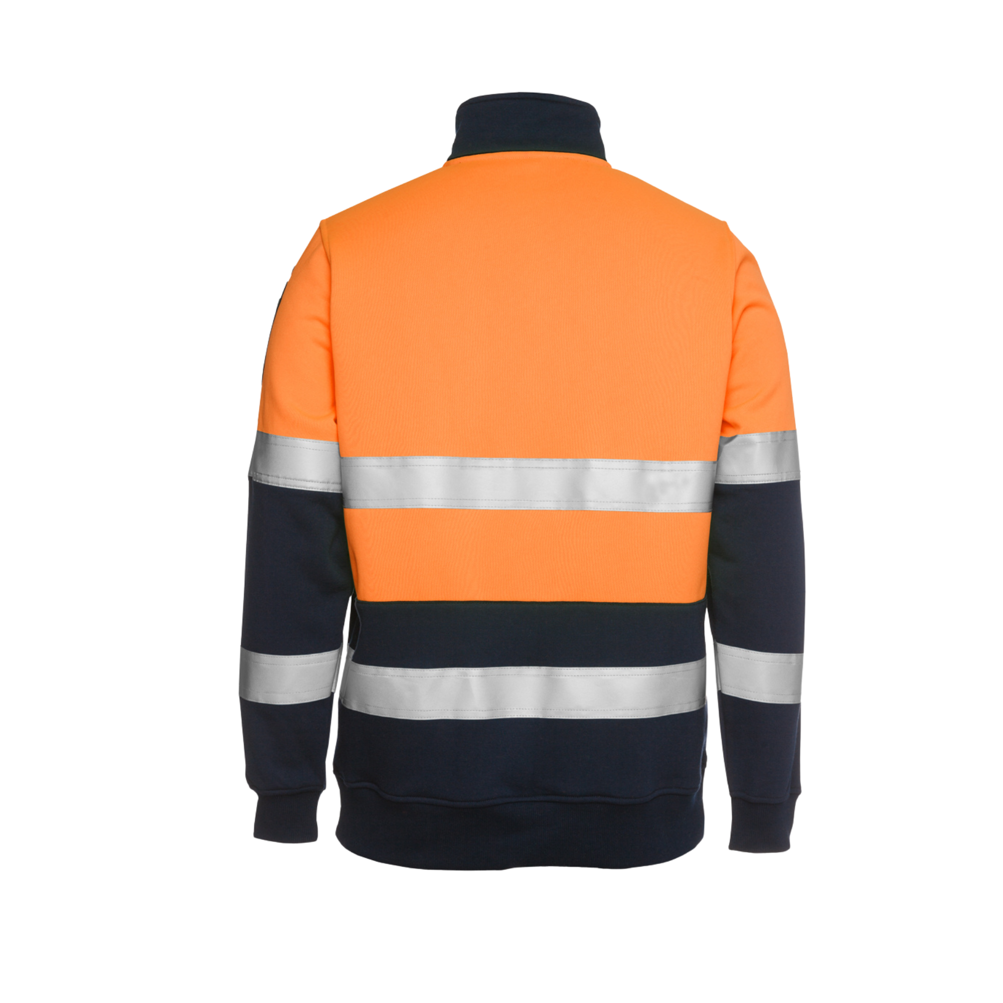 JB'S HI VIS (D+N) 1/2 ZIP FLEECY SWEAT
