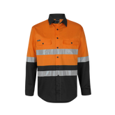 JB'S HI VIS (D+N) L/S STRETCH WORK SHIRT