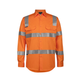 JB'S HI VIS (D+N) L/S 150G WORK SHIRT