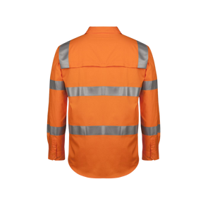 JB'S HI VIS (D+N) L/S 150G WORK SHIRT