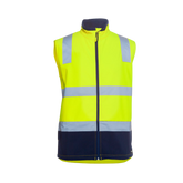 JB'S HI VIS (D+N) THREE LAYER SOFTSHELL VEST