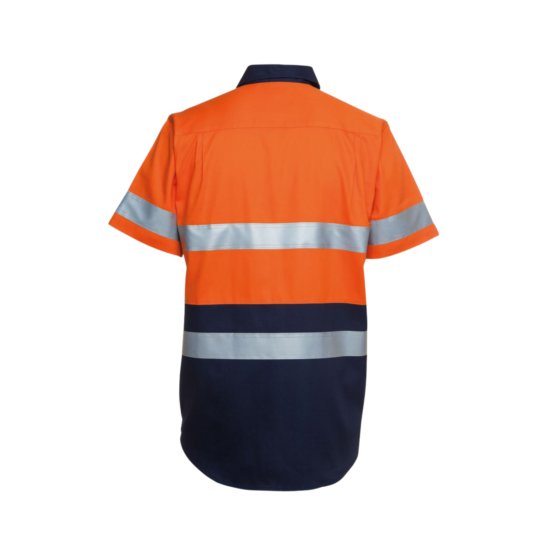 JB'S HI VIS S/S (D+N) 190G WORK SHIRT