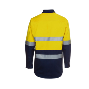 JB'S HI VIS (D+N) L/S 190G WORK SHIRT