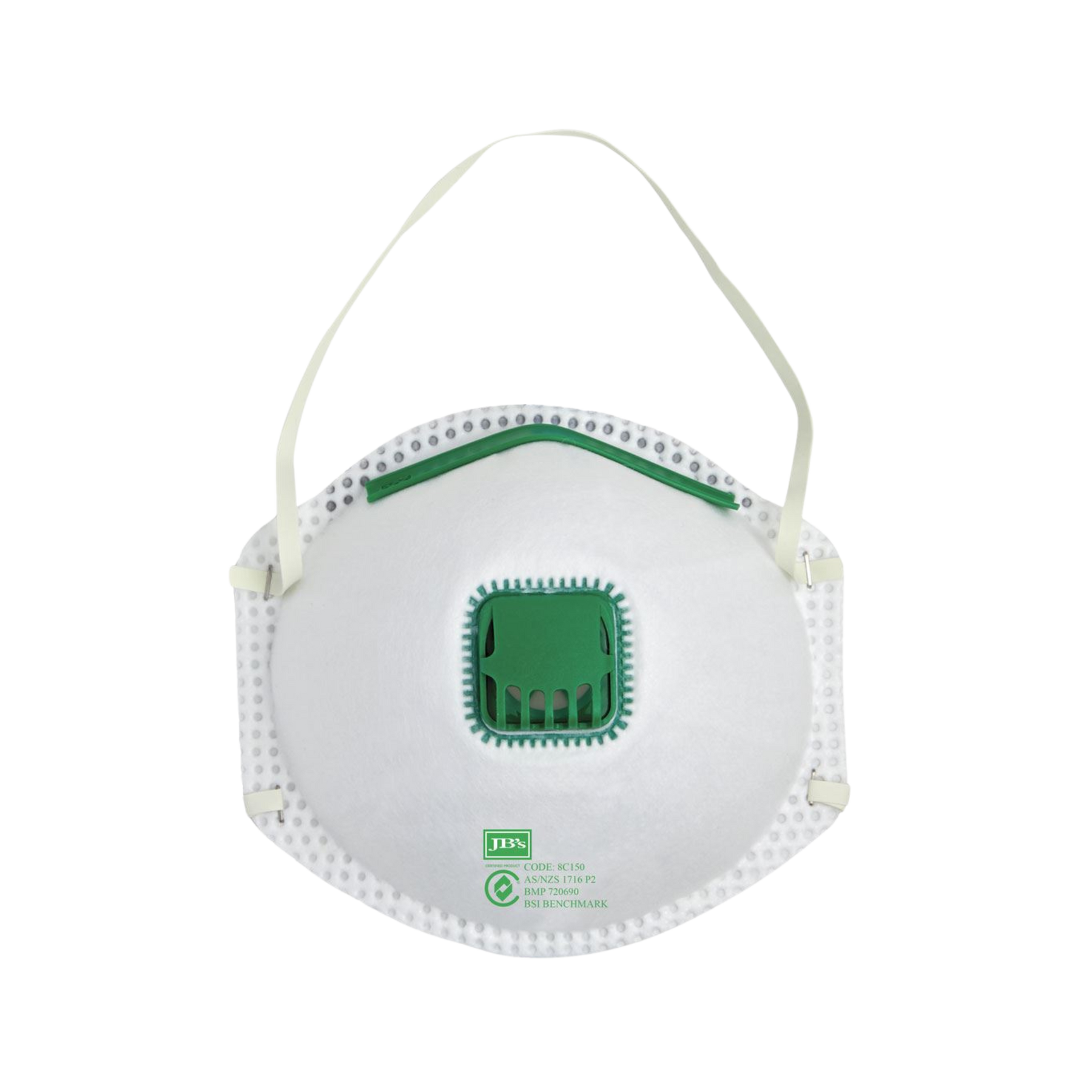 JB'S P2 RESPIRATOR WITH VALVE (12 PACK)