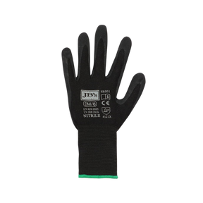 JB'S BLACK NITRILE BREATHABLE GLOVE (12 PACK)