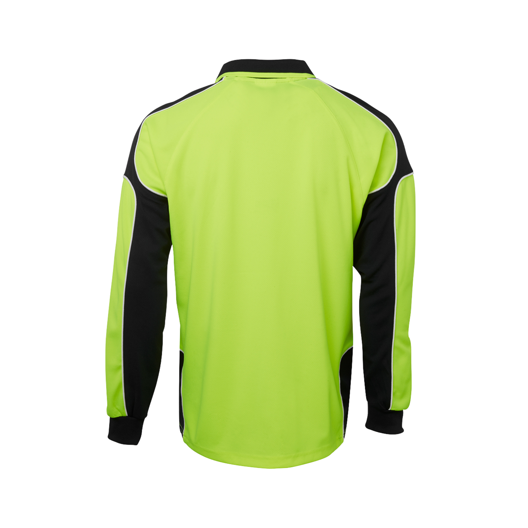 JB'S HI VIS L/S ARM PANEL POLO