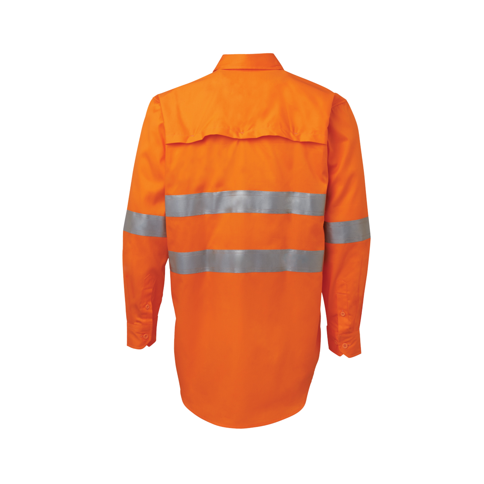 JB'S HI VIS L/S (D+N) 150G WORK SHIRT