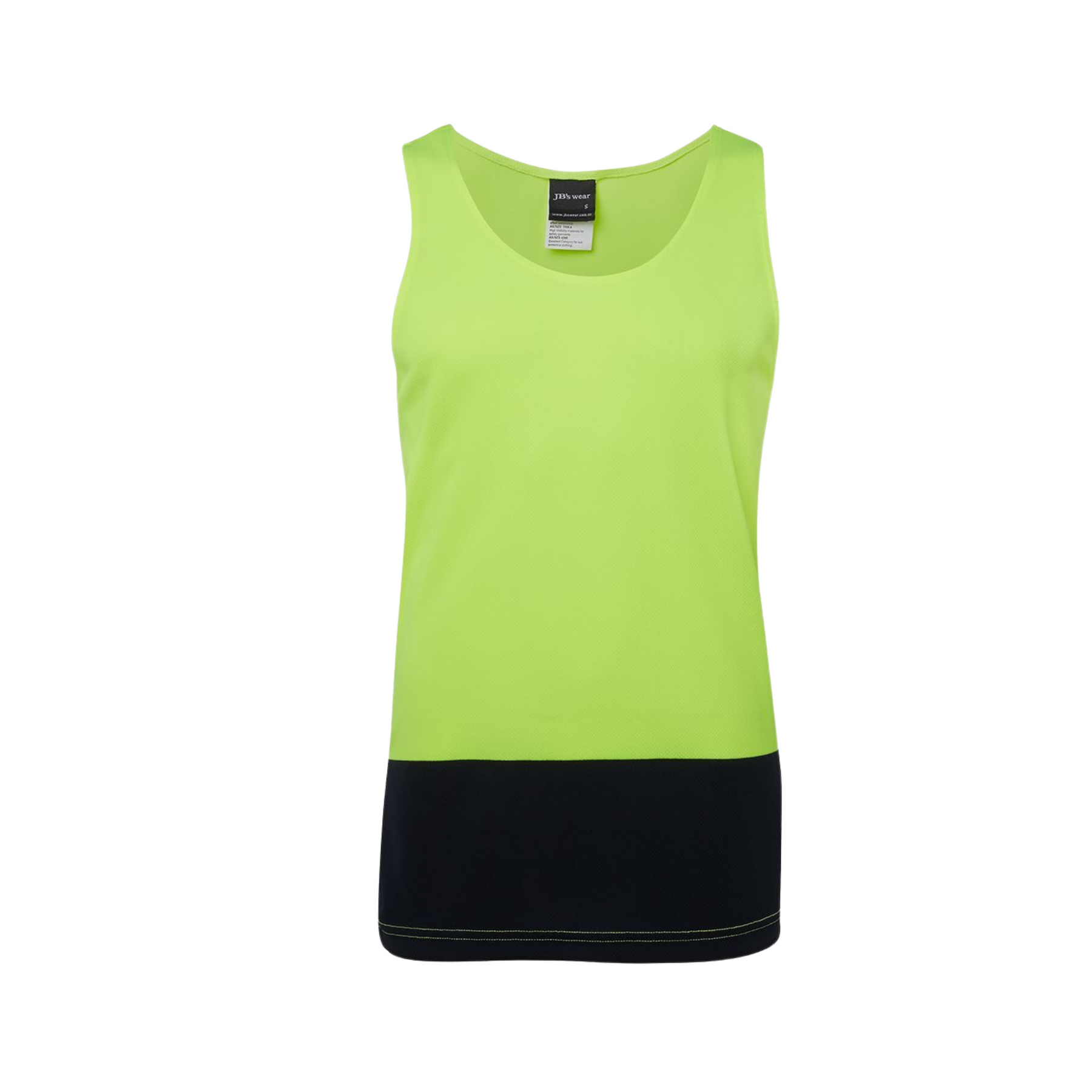 JB'S HI VIS TRADITIONAL SINGLET