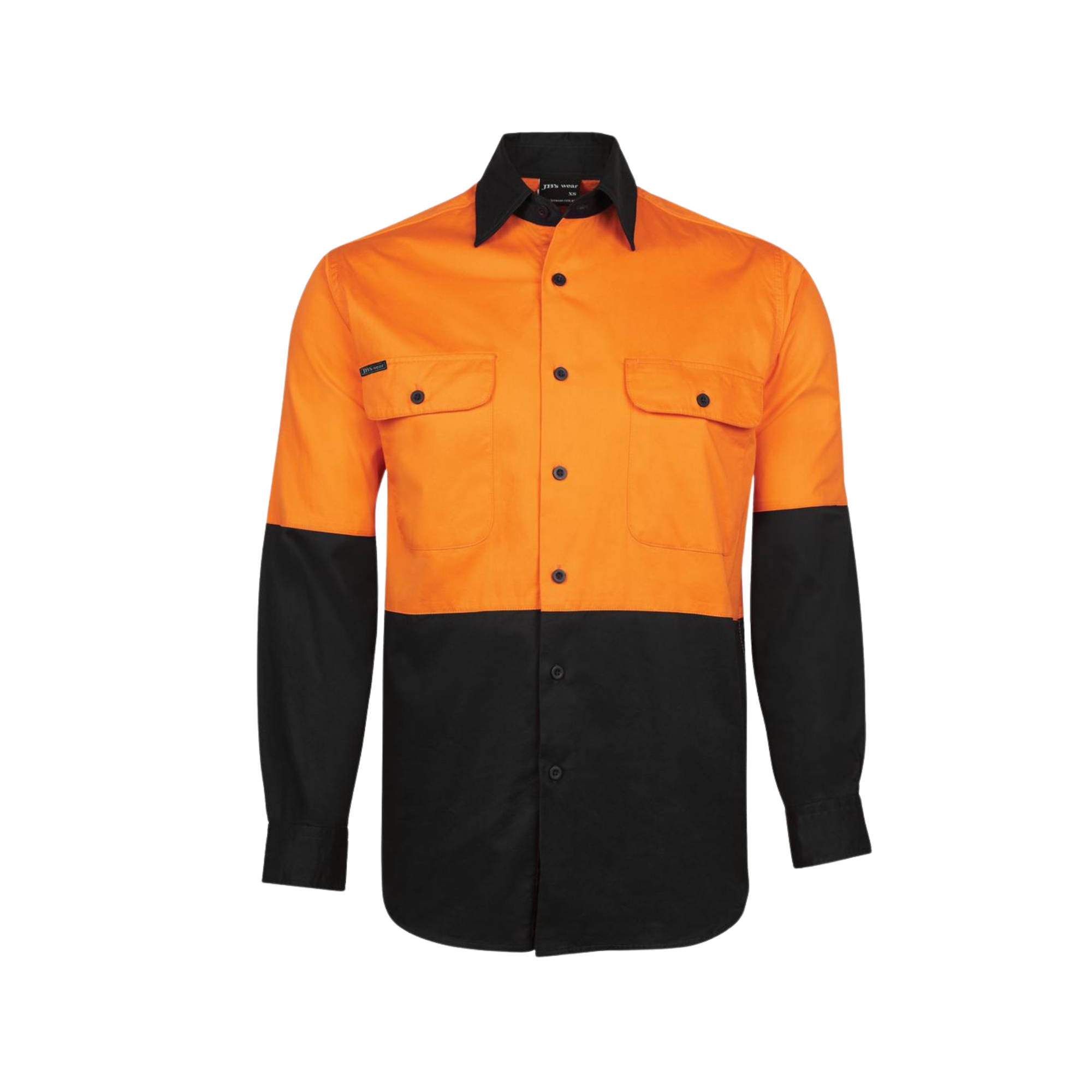 JB'S HI VIS L/S 150G WORK SHIRT