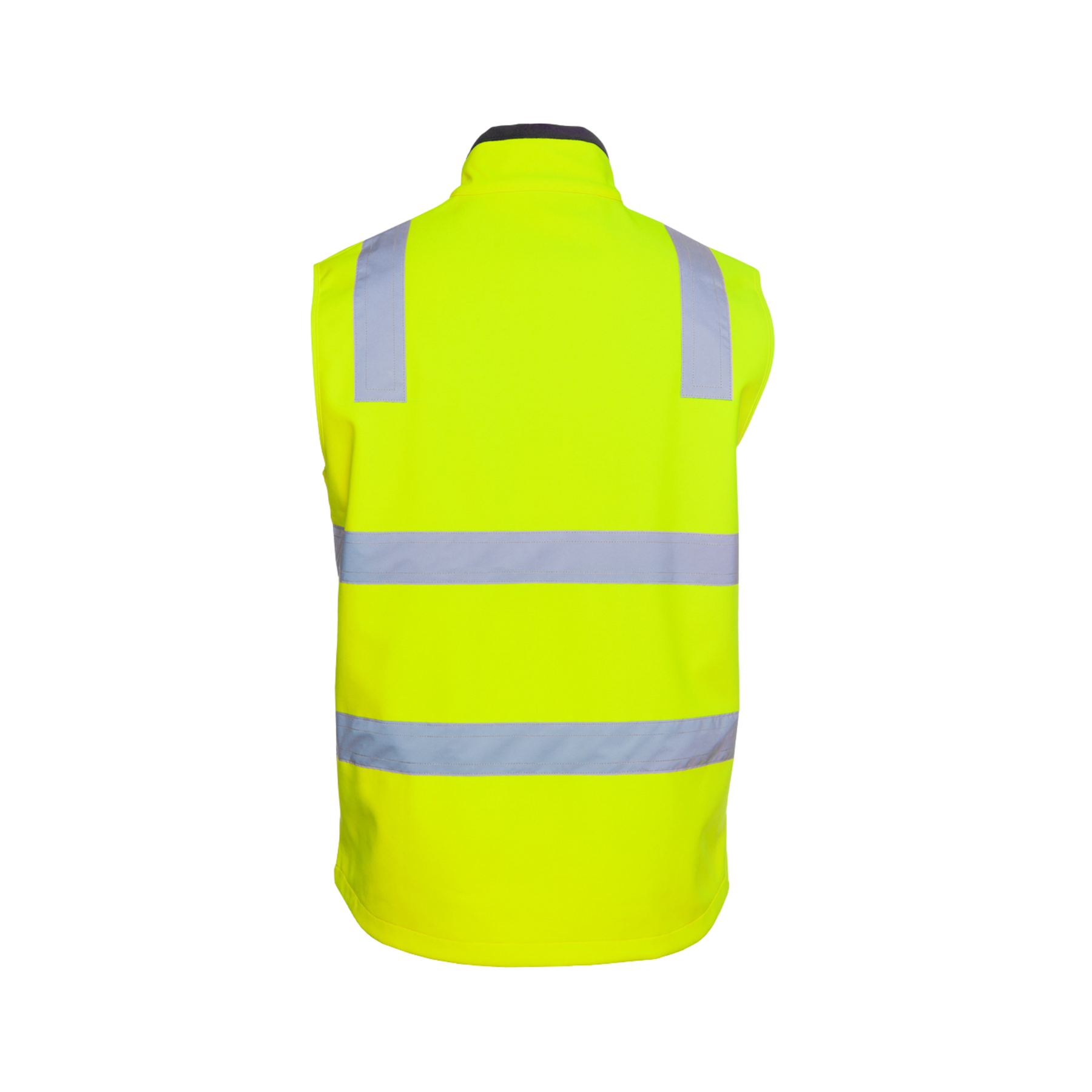 JB'S HI VIS (D+N) THREE LAYER SOFTSHELL VEST