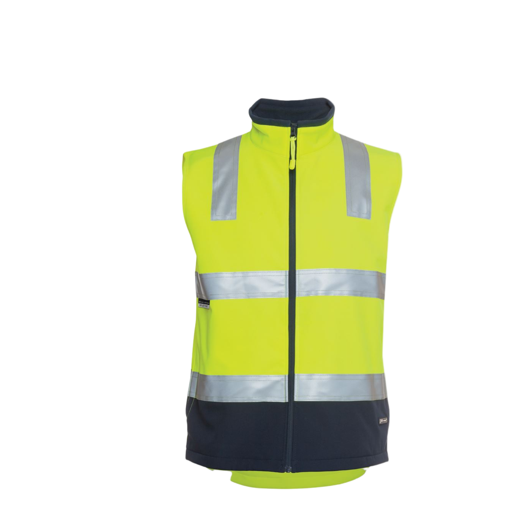 JB'S HI VIS (D+N) SOFTSHELL VEST