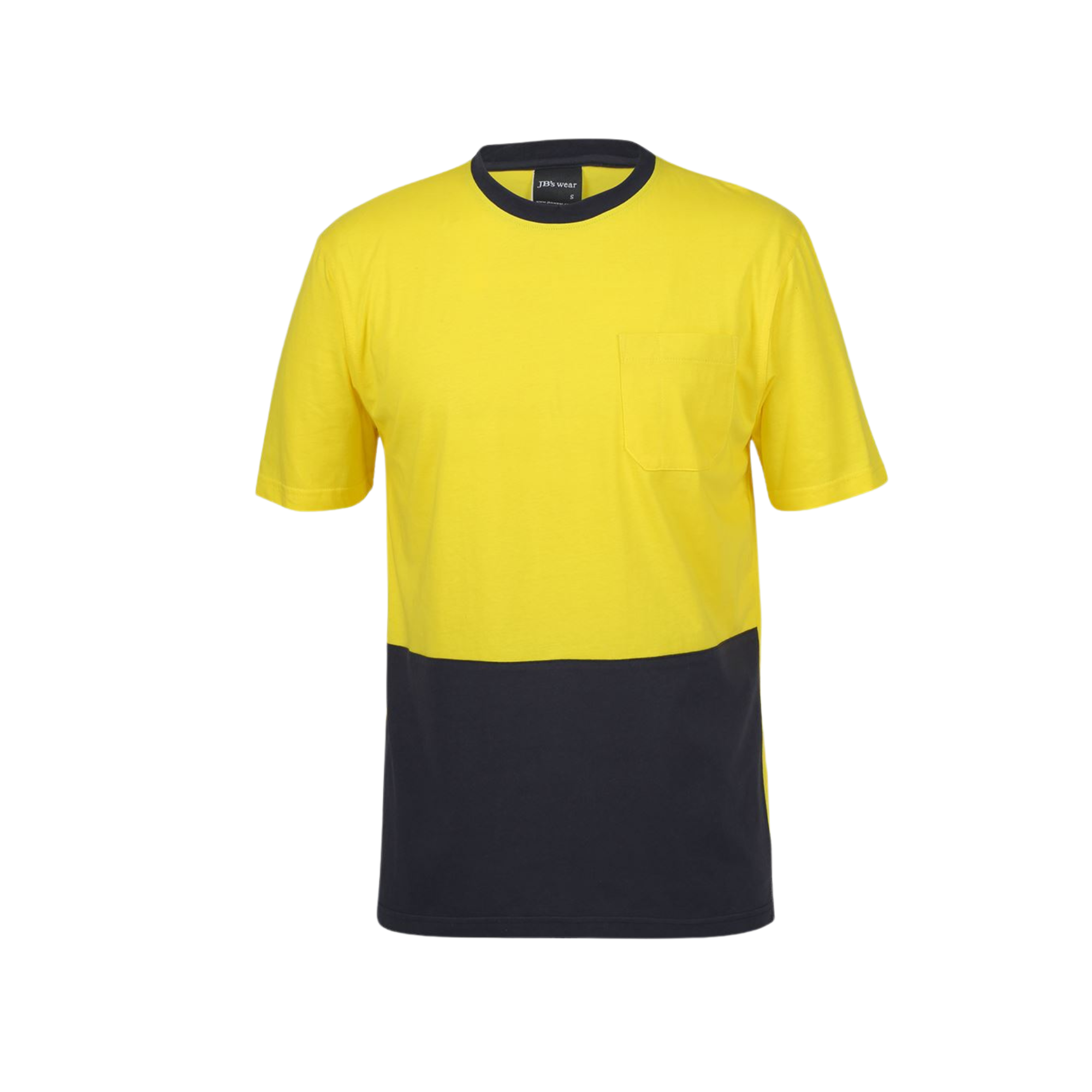 JB'S HI VIS CREW NECK COTTON T-SHIRT