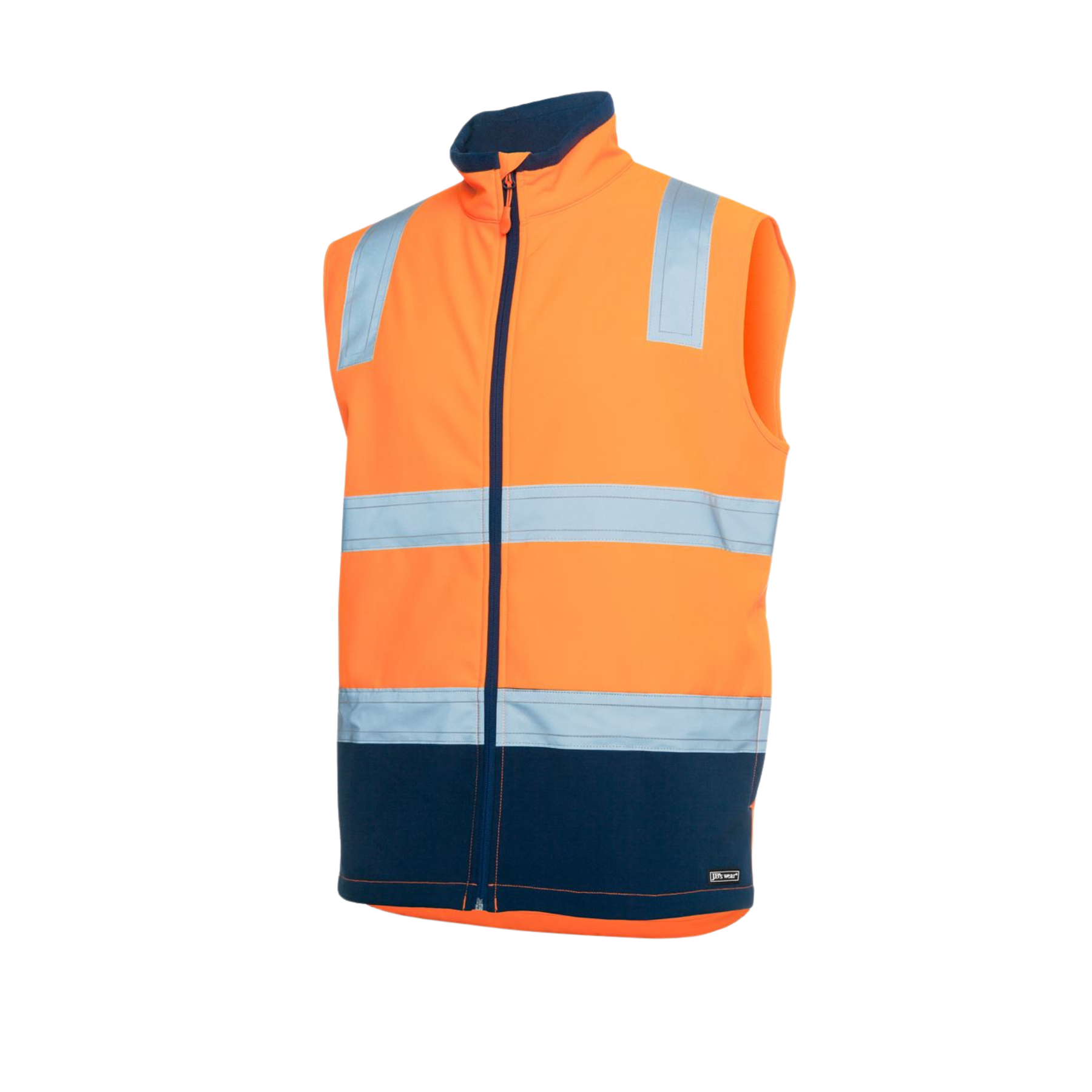 JB'S HI VIS (D+N) THREE LAYER SOFTSHELL VEST