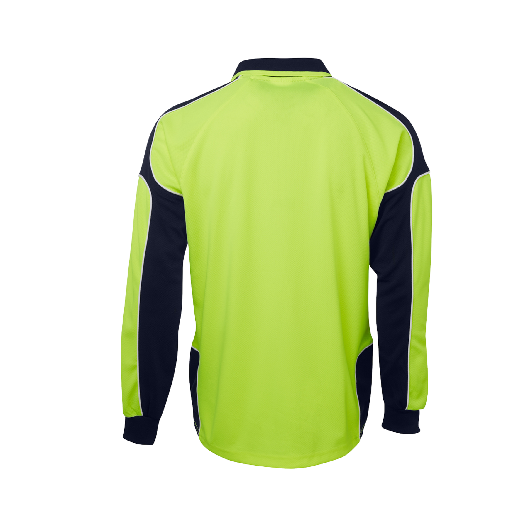 JB'S HI VIS L/S ARM PANEL POLO