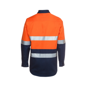 JB'S HI VIS (D+N) L/S 190G WORK SHIRT