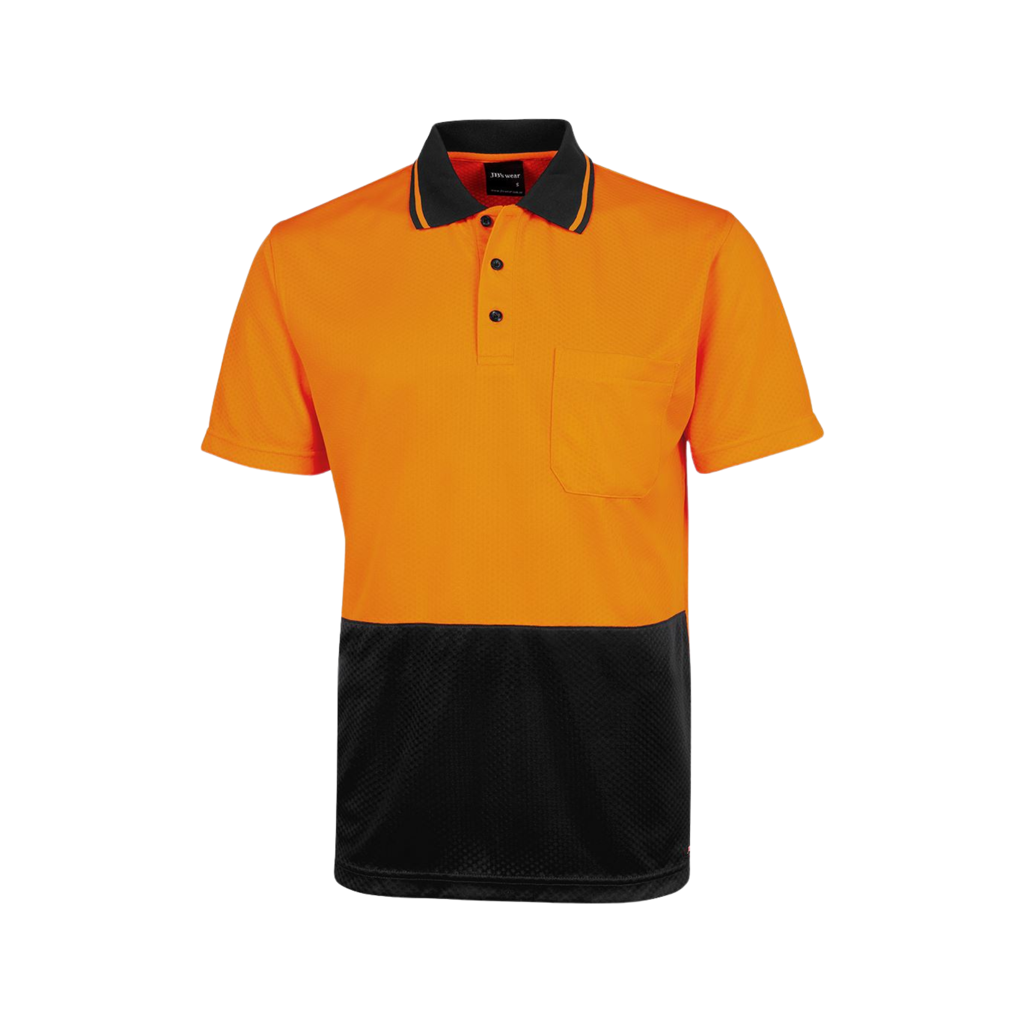 JB'S HI VIS JACQUARD NON CUFF POLO