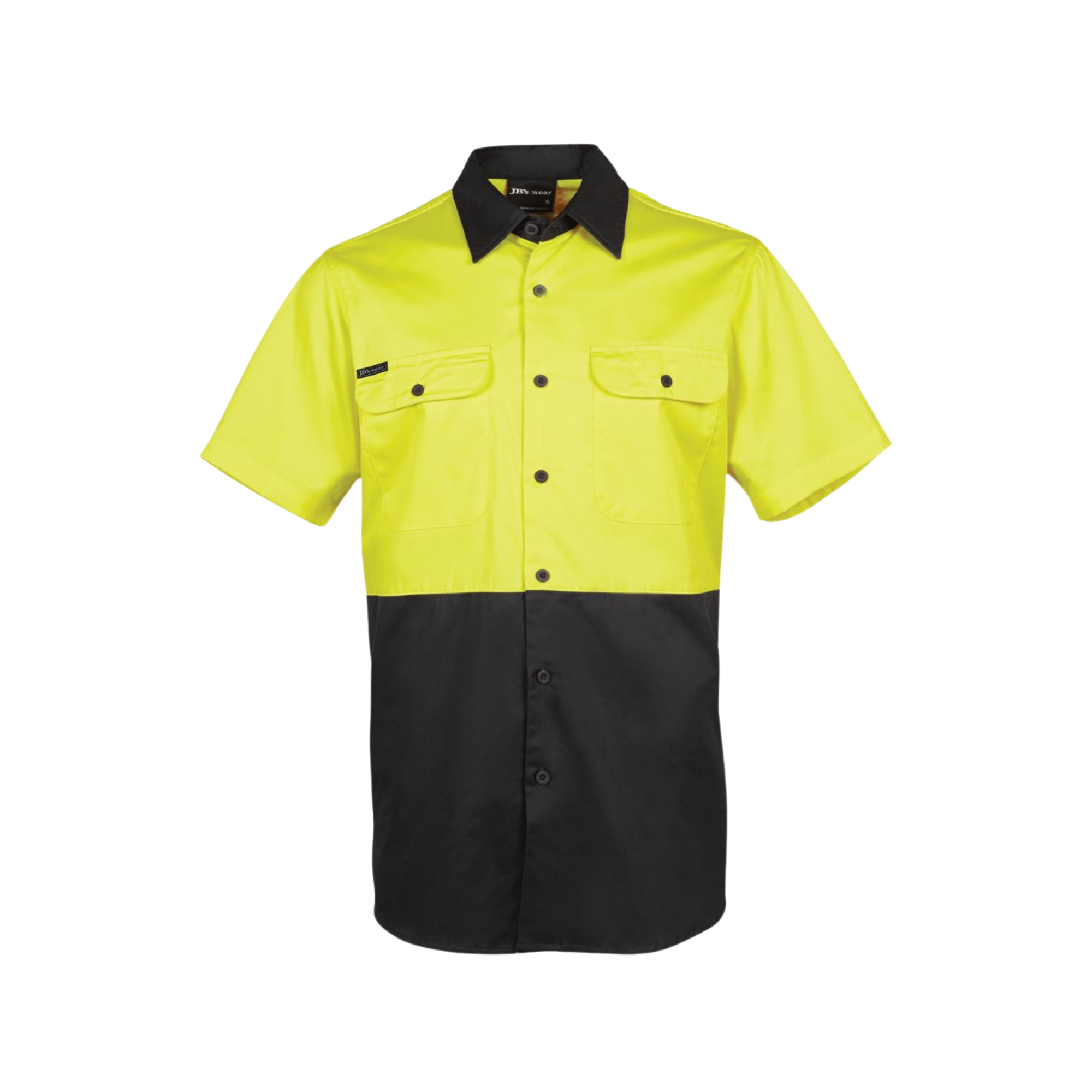 JB'S HI VIS S/S 150G WORK SHIRT
