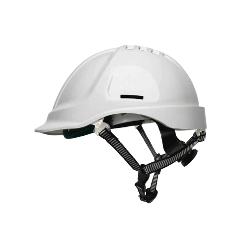Armour Vented ABS Hard Hat with Chin Straps