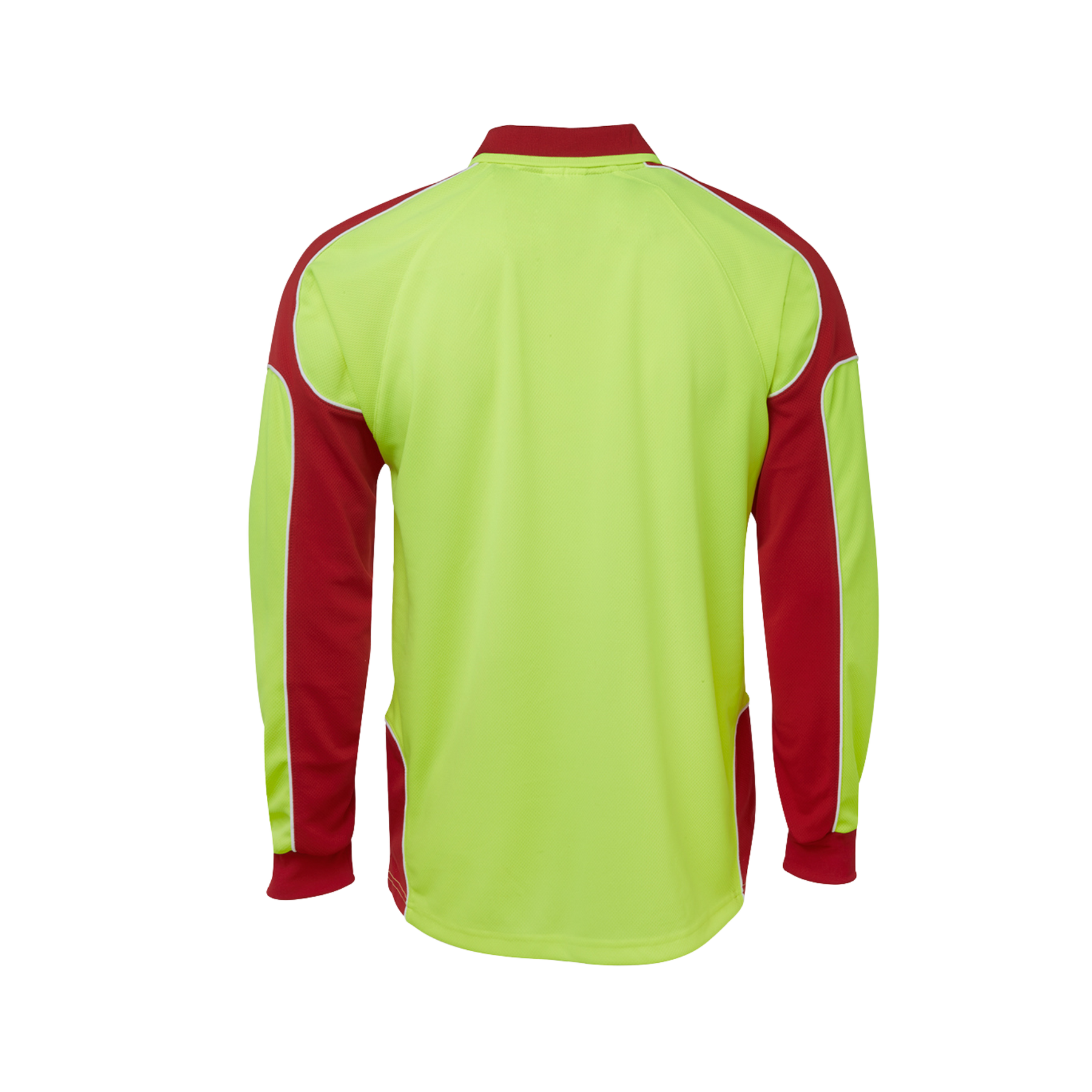 JB'S HI VIS L/S ARM PANEL POLO