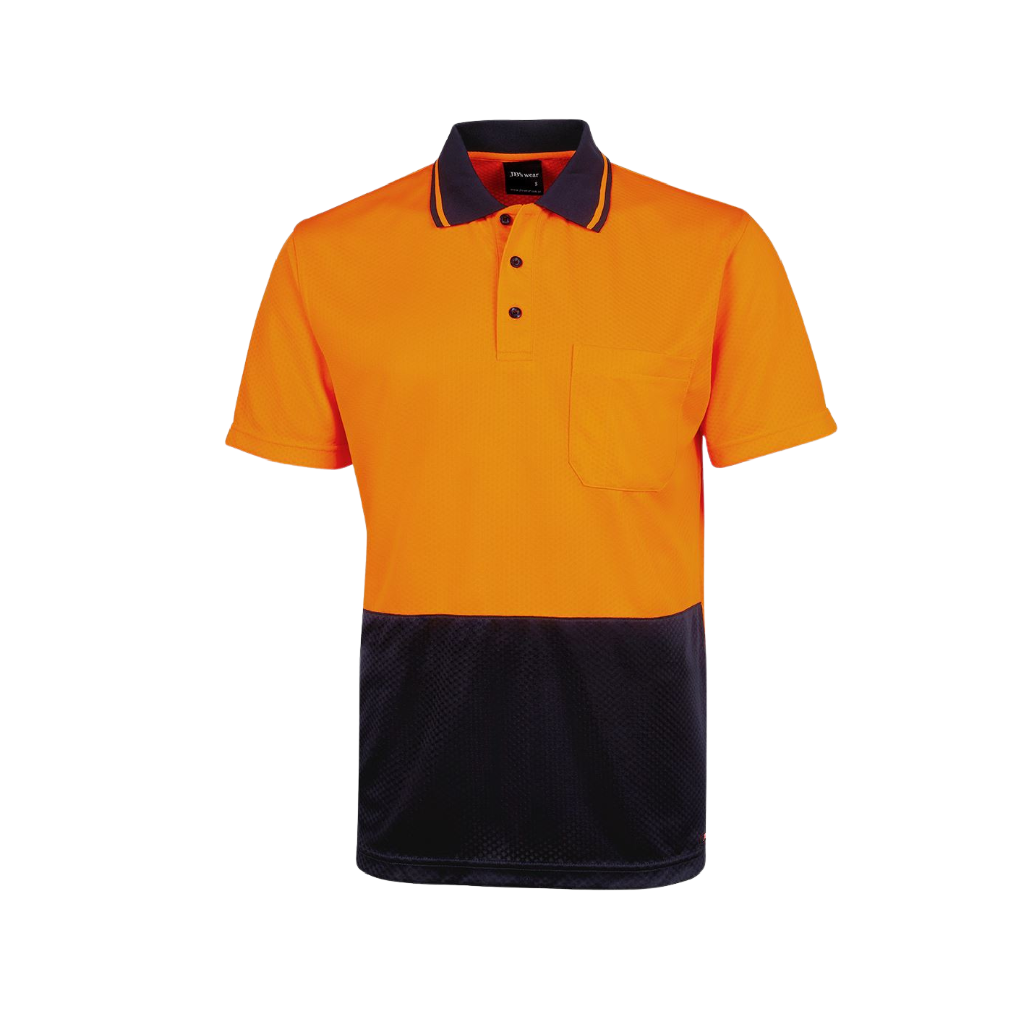 JB'S HI VIS JACQUARD NON CUFF POLO