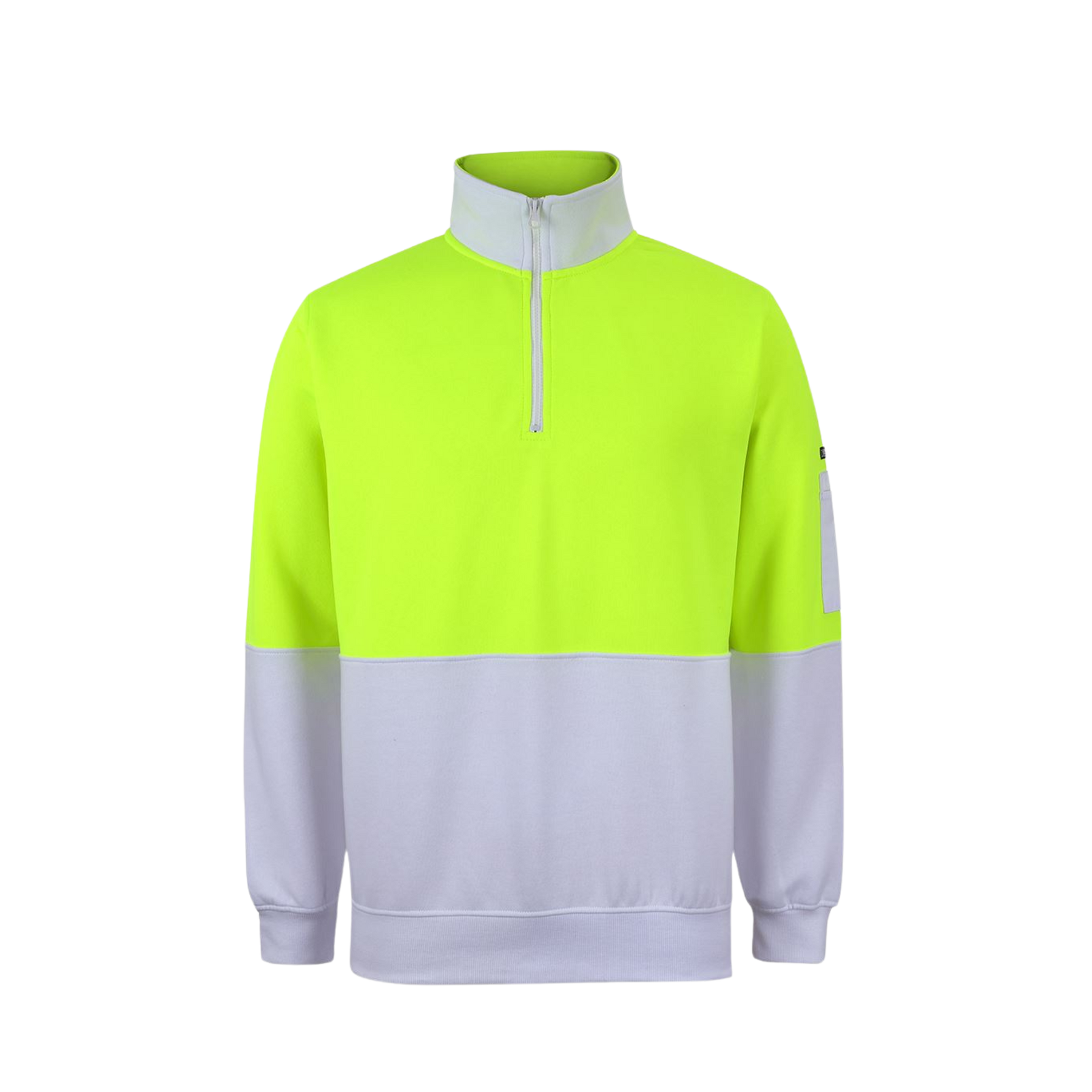 JB'S HI VIS 1/2 ZIP FLEECY