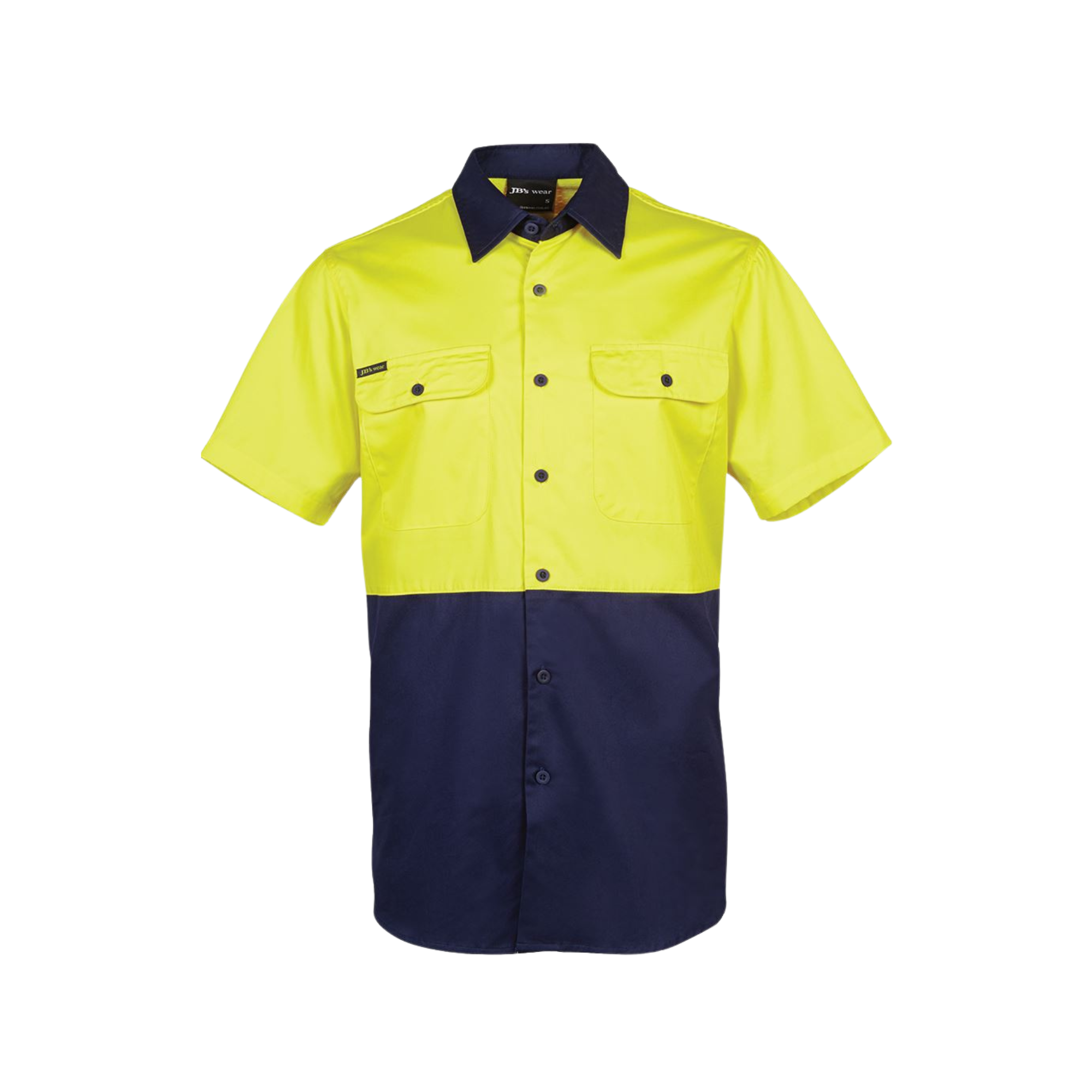 JB'S HI VIS S/S 150G WORK SHIRT