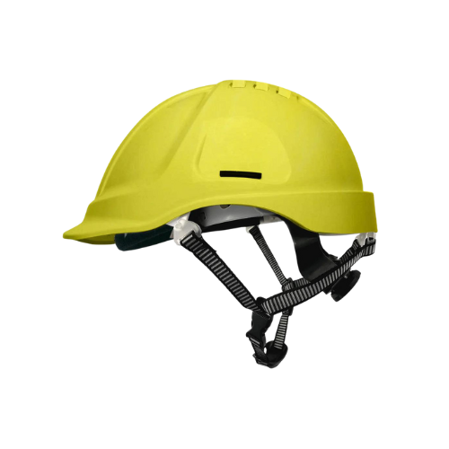 Armour Vented ABS Hard Hat with Chin Straps