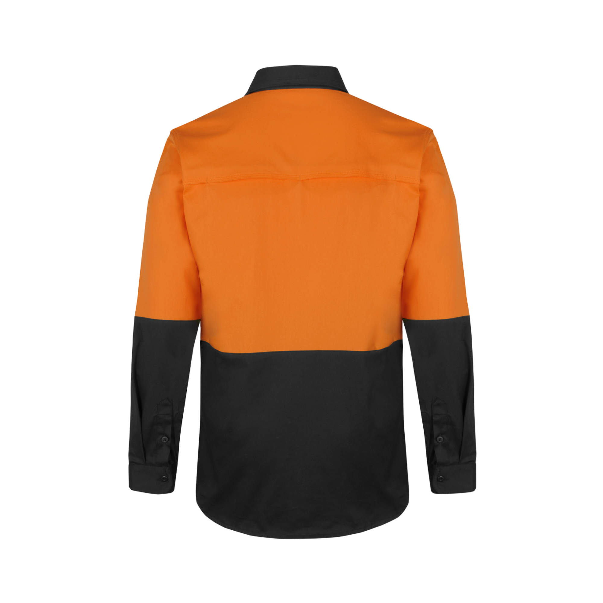 JB'S HI VIS L/S STRETCH WORK SHIRT