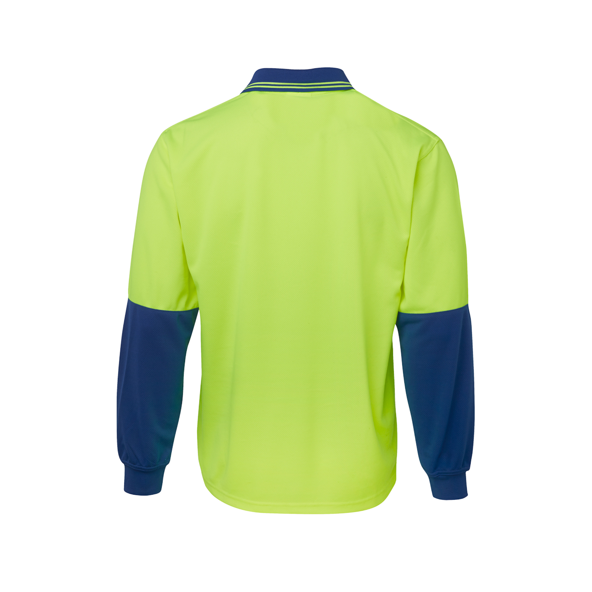 JB'S HI VIS L/S TRADITIONAL POLO