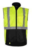 WALTYN HI VIS REFLECTIVE WATERPROOF VEST
