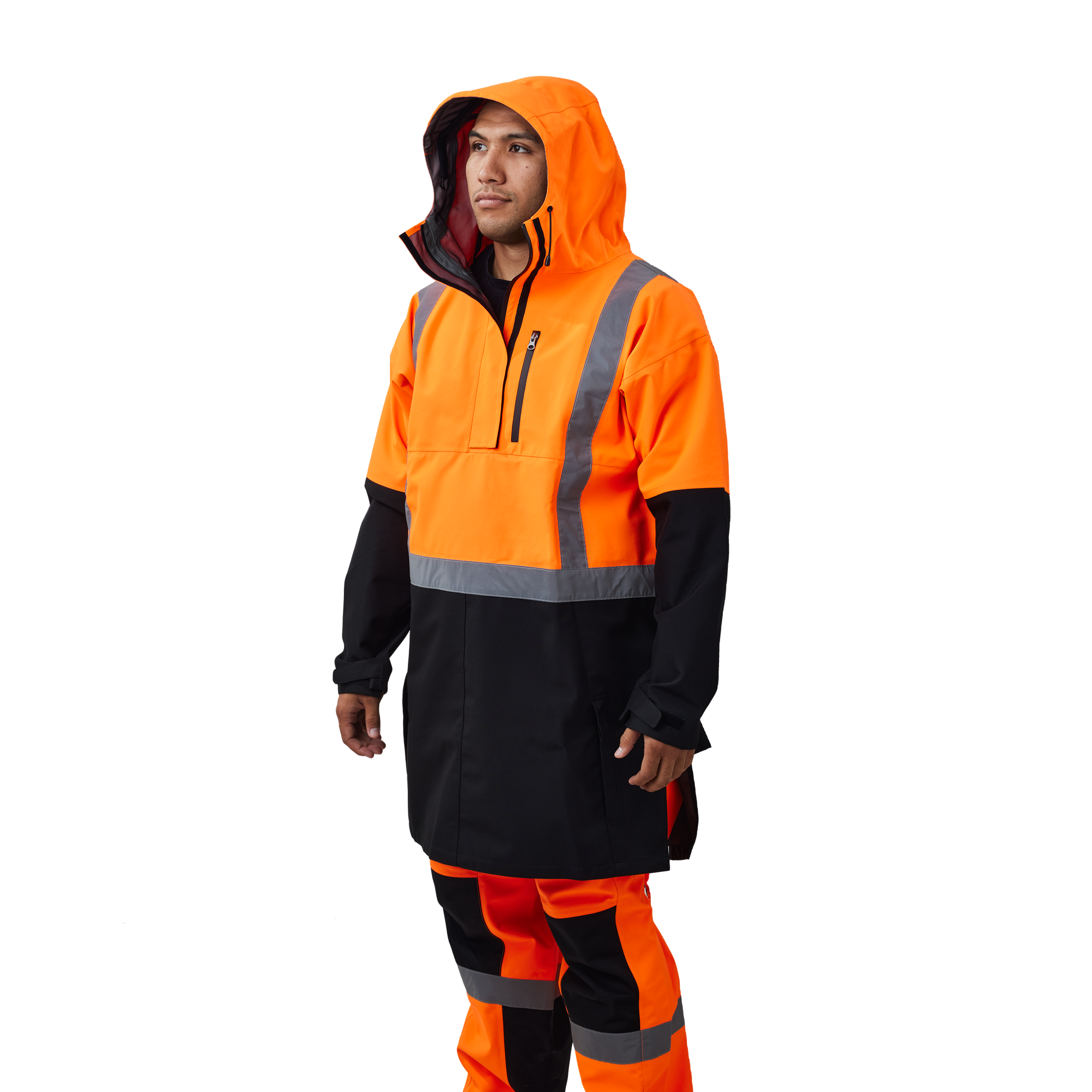 WALTYN HI VIS REFLECTIVE WATERPROOF ANORAK